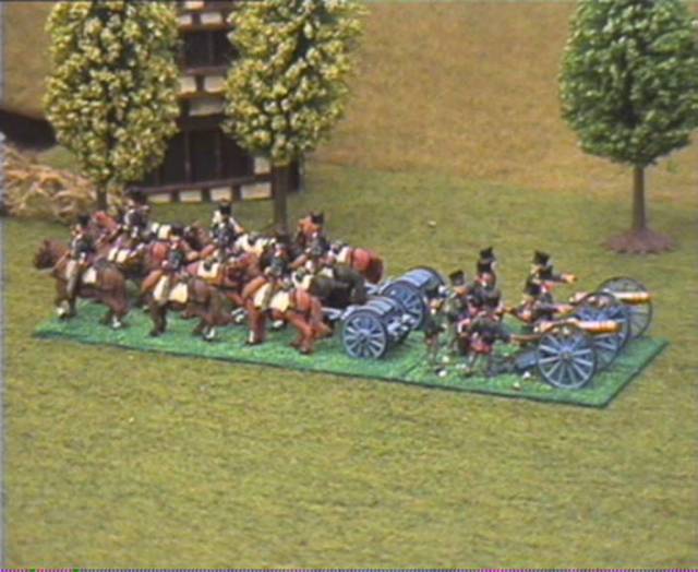 Prussian Limbered Artillery